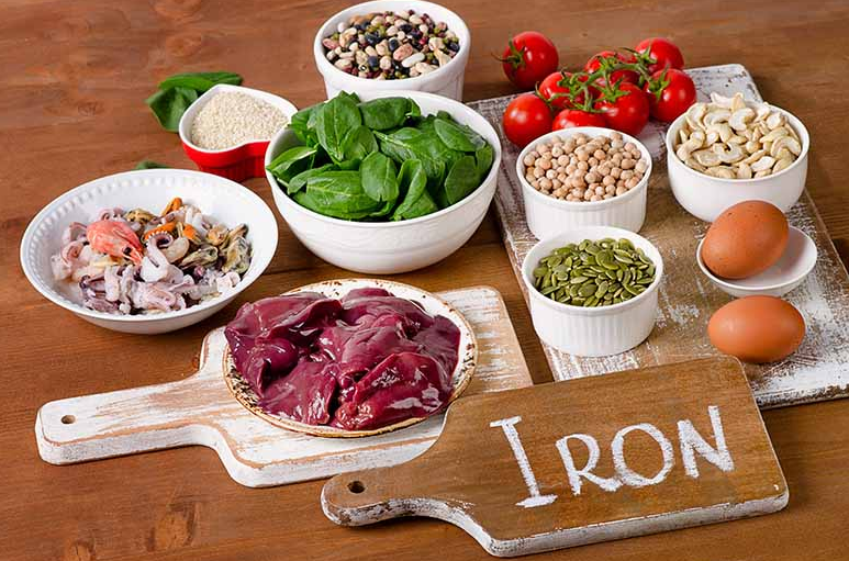 哪些蔬菜中铁含量高？